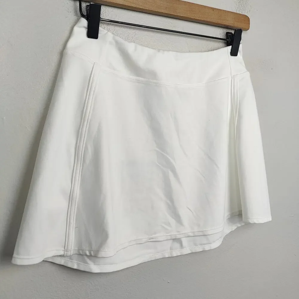 Free People Movement Never Better Volley Skirt Womens Small‎ White NWT Tennis